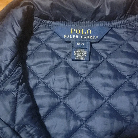 Polo girls quilted vest (no belt) - Picture 3 of 5